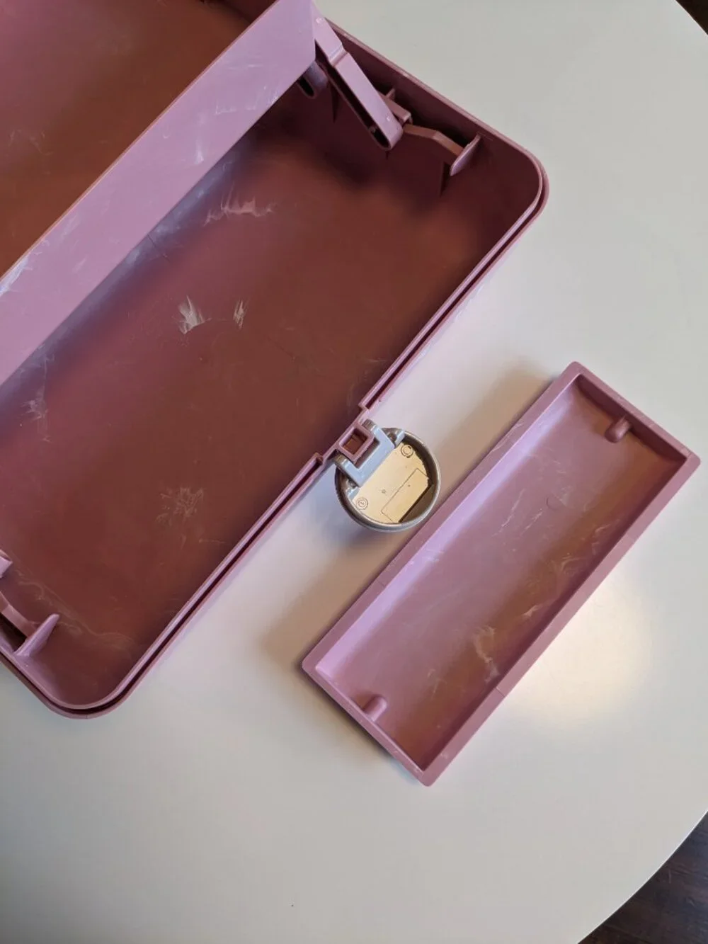 Caboodles Pink Marble On-The-Go Girl Case
